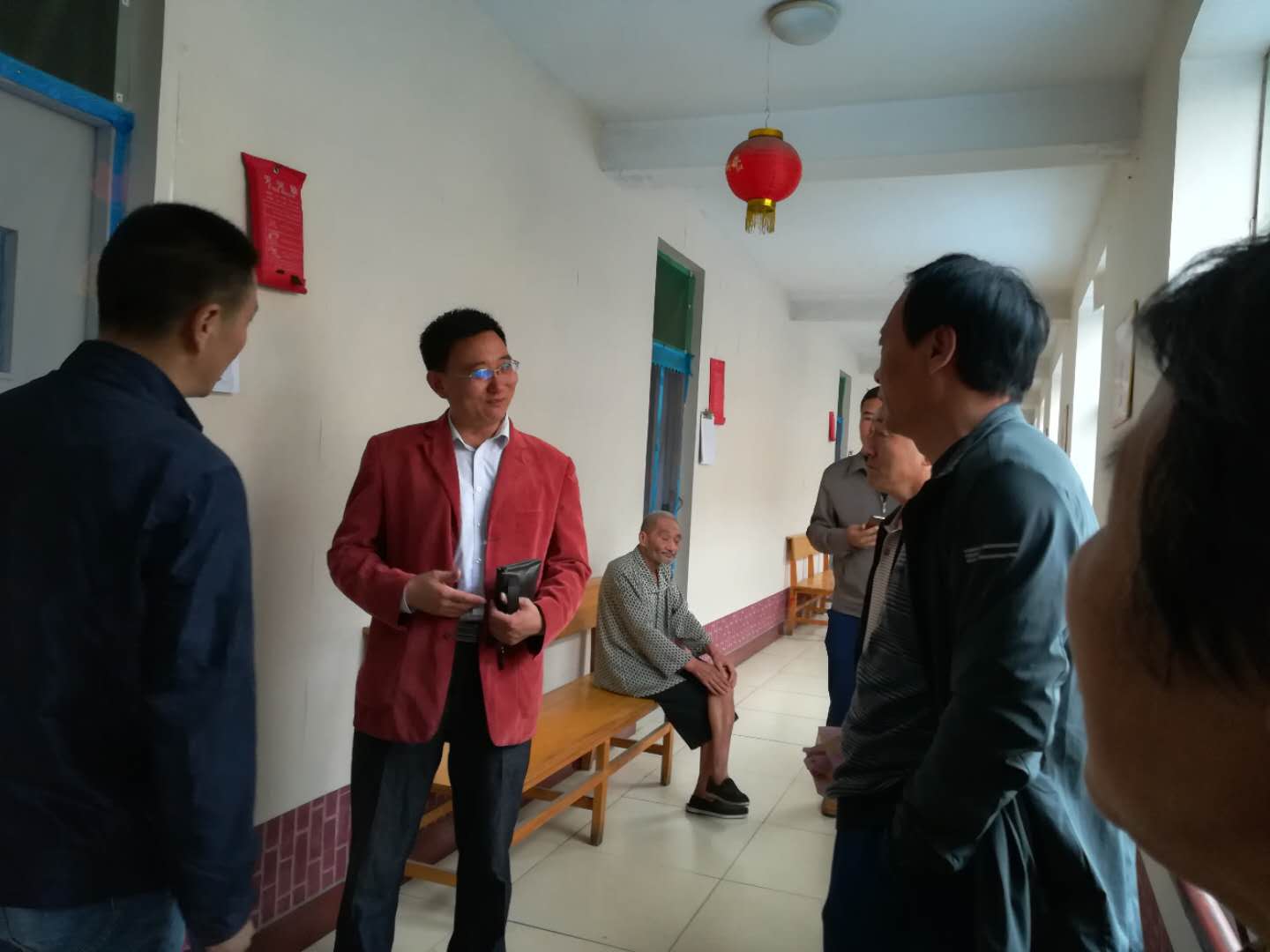 欢迎上级领导来祥和苑检查消防工作